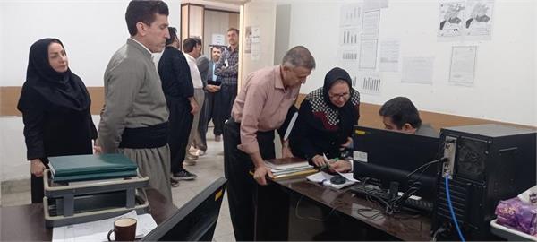 تکریم ارباب رجوع با حضور دکتر بیدهندی