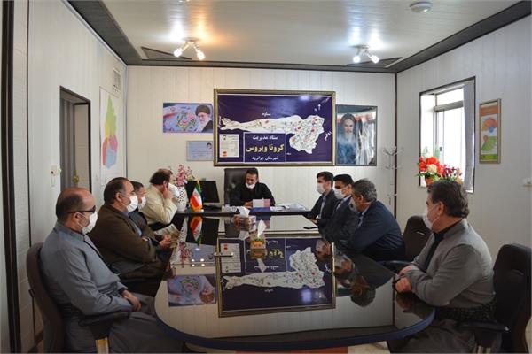 تقدیر از همکاران جانباز شاغل در بهداشت و درمان شهرستان جوانرود
